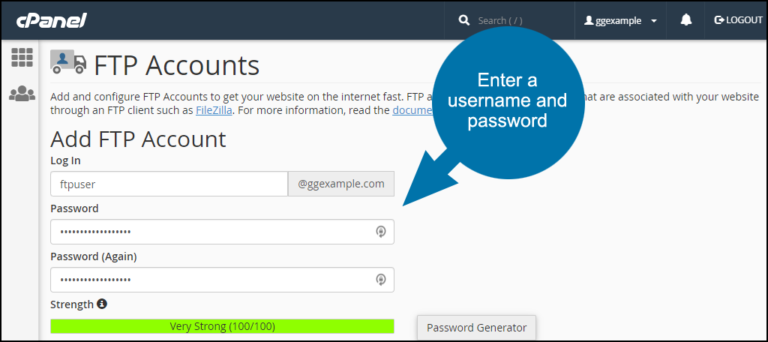 Understanding and Managing FTP Accounts in cPanel