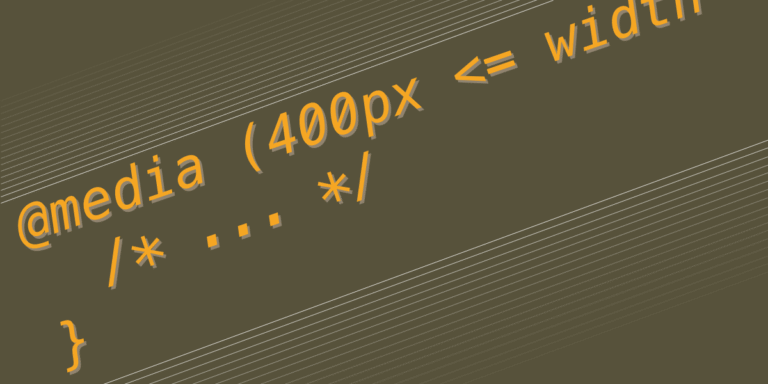 The Range Syntax Has Come to Container Style Queries and if()