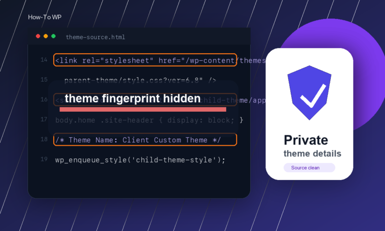 How to Hide Theme Details in WordPress [4 Visual Methods]